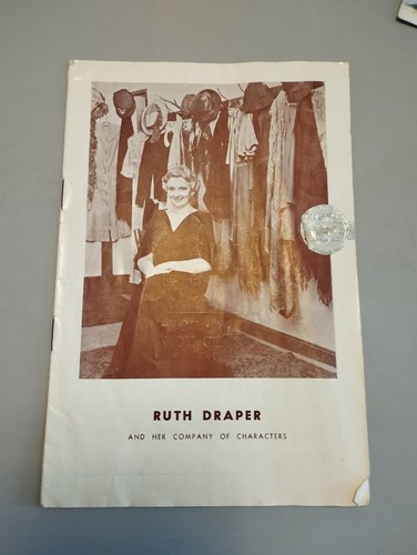 Vintage theatre programme 1954 - theatre,