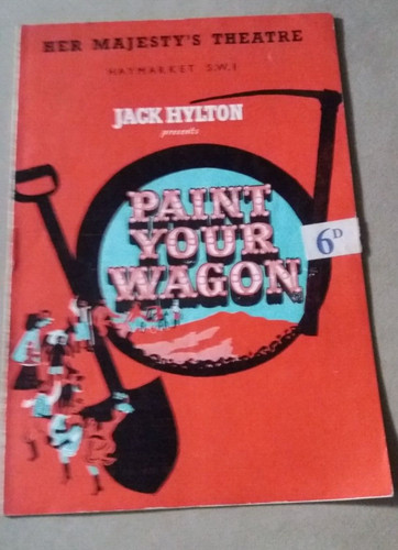 Vintage theatre programme - vintage,