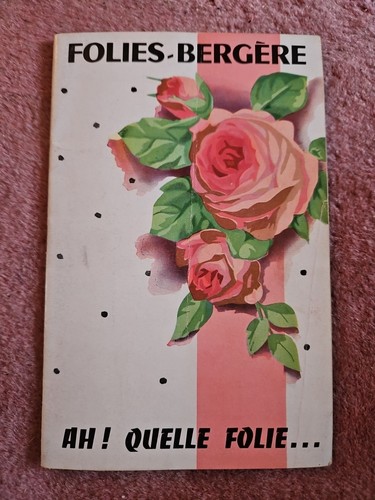 Vintage theatre programme - vintage,