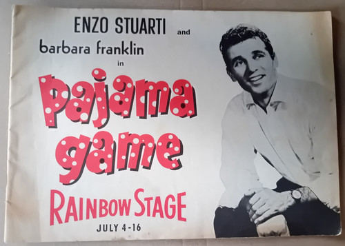 Vintage theatre programme - vintage,