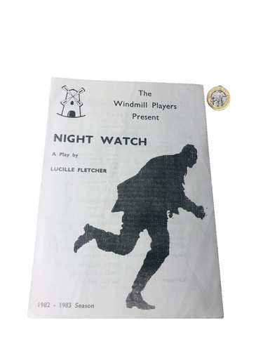Theatre programme windmill - programme,