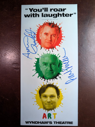 Vintage signed theatre - vintage signed,