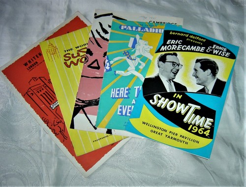 Vintage theatre programmes - theatre,