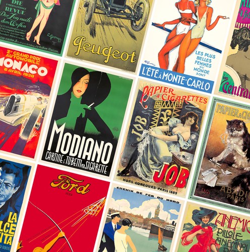 Vintage advertising poster - vintage,