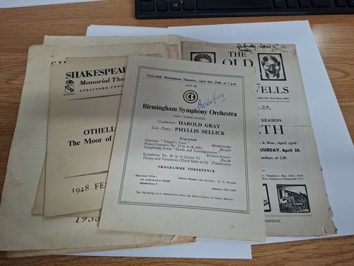 Joblot vintage theatre - of,