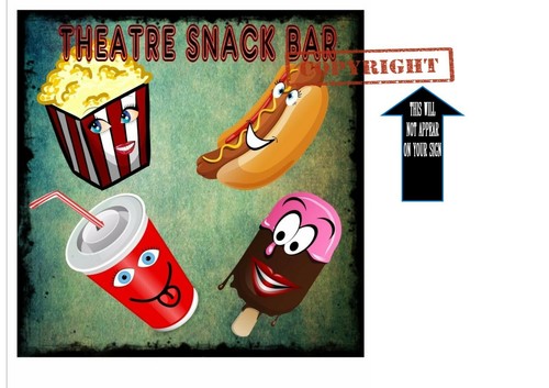 Theatre reproduction snack bar - theatre,