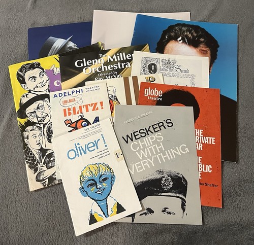 Vintage theatre program - vintage,
