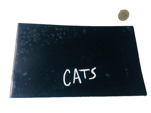 Theatre programme cats 1981 - programme,