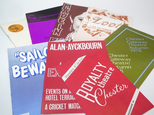 Vintage theatre programmes - theatre,