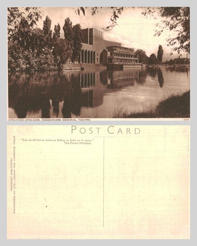 Vintage postcard shakespeare - vintage,