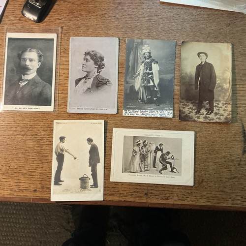 Vintage theatre postcards - theatre,