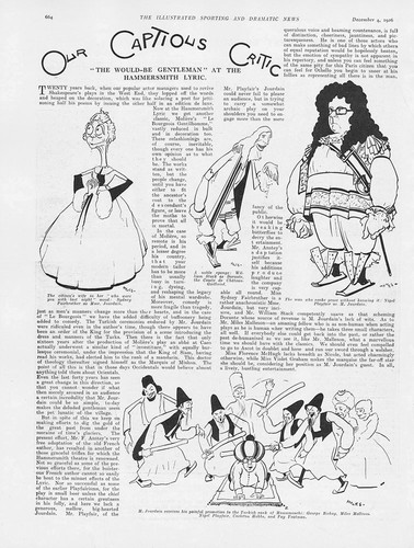 Caricatures from the would be - 'the,