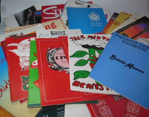 Vintage theatre programmes - vintage,