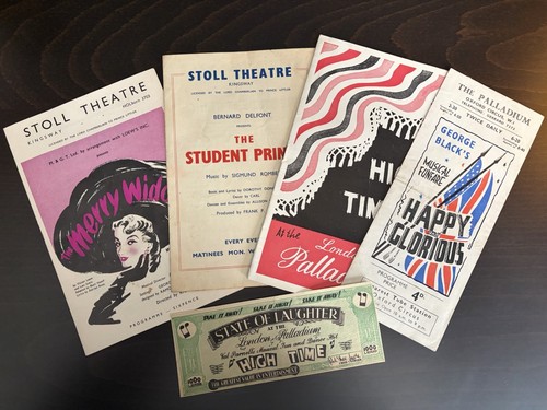 Vintage theatre programmes - 4,