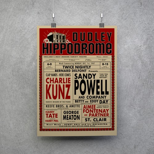 Vintage style retro dudley - style,