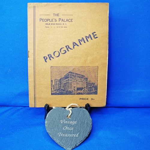 Vintage theatre opera program - vintage,