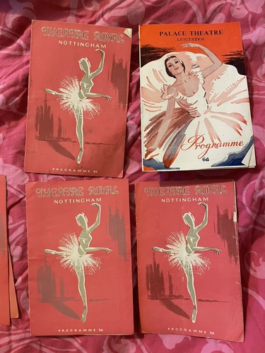Vintage theatre magazines