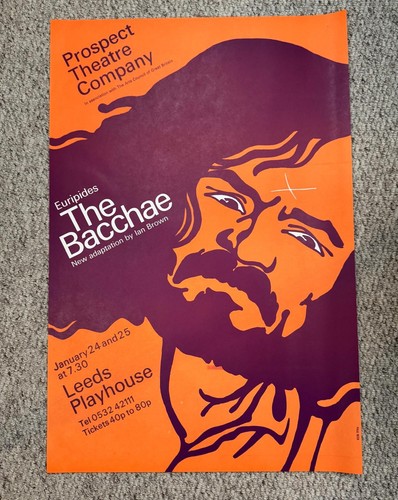 The bacchae vintage - bacchae, theatre
