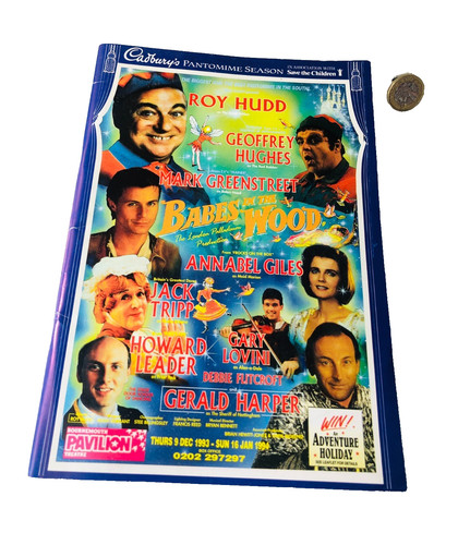 Theatre programme 1993 babes - 1993,
