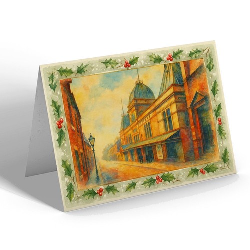 Xmas notelet oldham empire - xmas,
