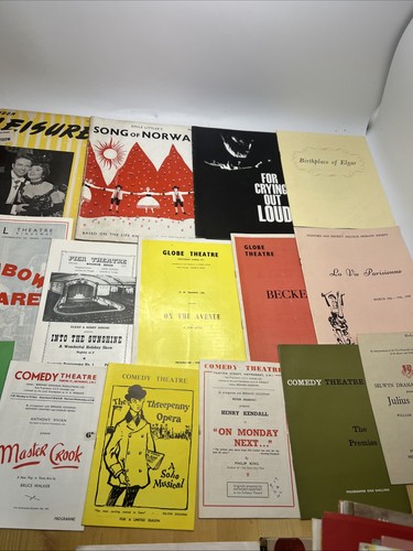 Vintage theatre programmes job - theatre,