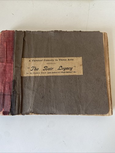 Vintage theatre script the - vintage, "the