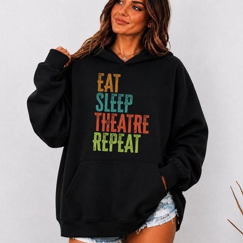 Retro eat sleep theatre repeat - sleep,