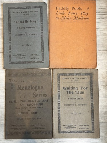 Vintage theatre acting - 4,