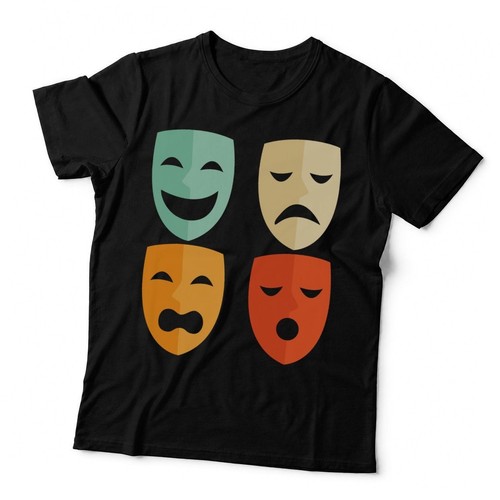 Theatre masks acting - theatre, vintage