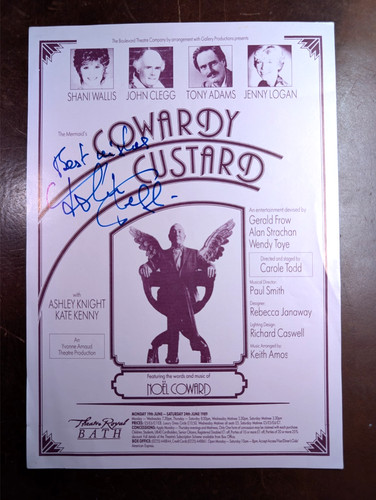 Vintage signed theatre - vintage signed,