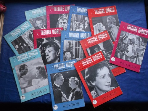 Vintage theatre world - vintage,
