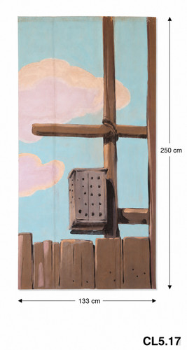Backdrop mens theatre antique - theatre,