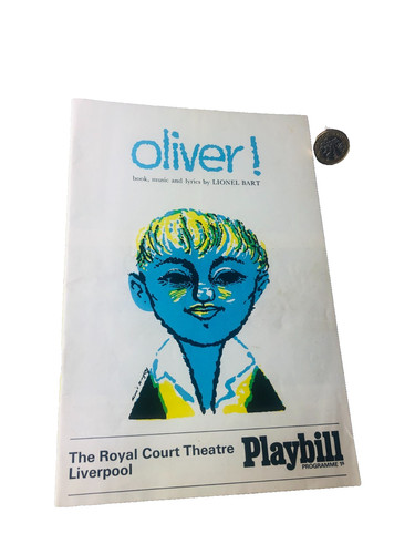 Theatre programme oliver - theatre,