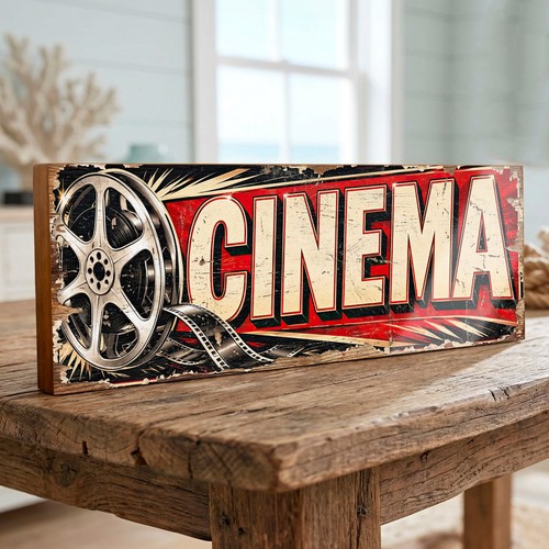 Cinema sign home theatre - cinema,