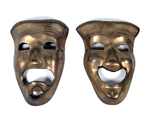 Vintage solid brass - 2,