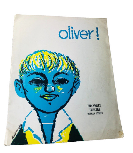 Theatre programme oliver - theatre,