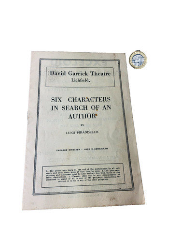 Theatre programme six - theatre,