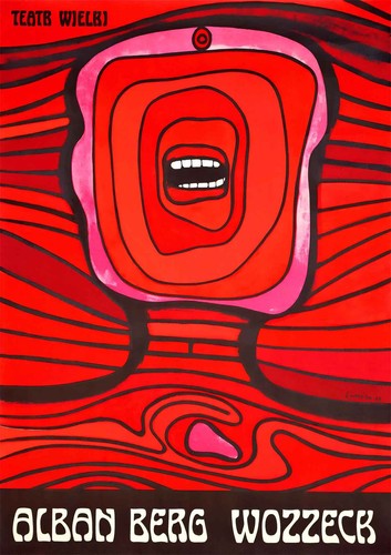 Wozzeck 1964 theatre poster - 1964,