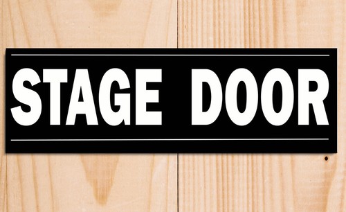 Stage door theatrical metal - stage,