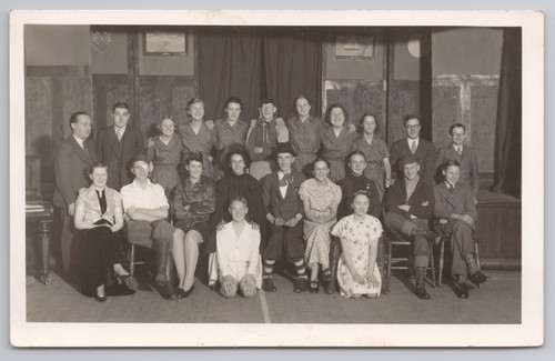 Postcard vintage photo rppc - postcard,