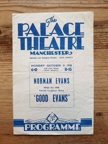 Norman evans palace - evans, theatre