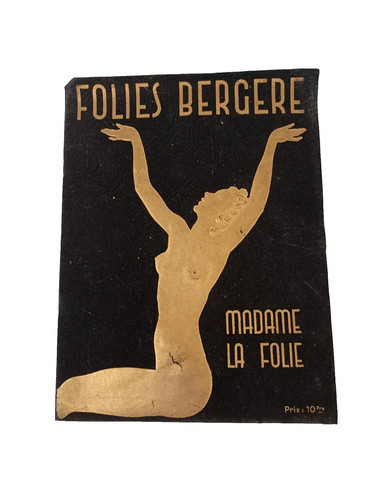 Vintage folies bergere - vintage, madame