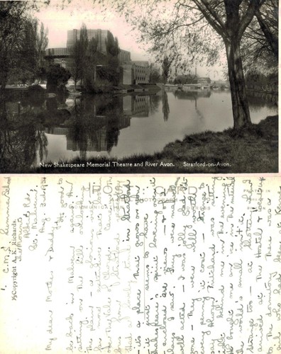 Vintage postcard shakespeare - vintage,
