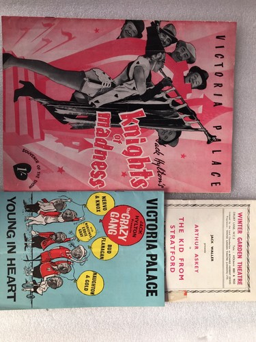 Vintage theatre programme - vintage,