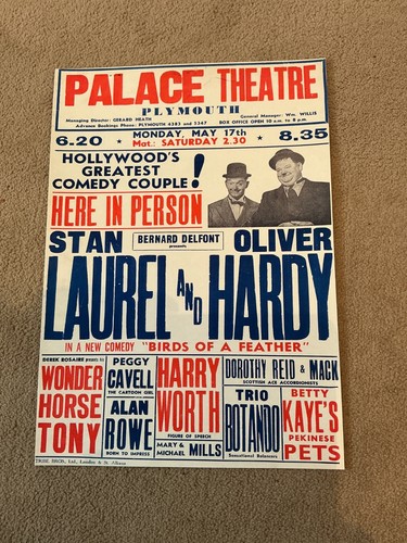 Laurel hardy palace theatre - laurel,