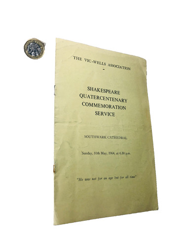 Theatre programme shakespeare - theatre,